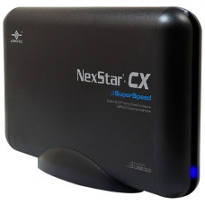 Vantec NexStar CX NST-310S3-BK Drive Enclosure - USB 3.0 Host Interface External - Black - 1 x 3.5" Bay - RoHS Compliance NST-310S3-BK