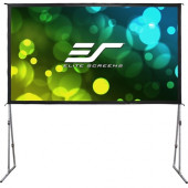 Elite Screens Yard Master Plus OMS200H2PLUS 200" Manual Projection Screen - 16:9 - CineWhite - 97.6" x 174" - Tripod OMS200H2PLUS