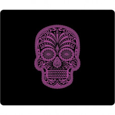 CENTON OTM Hipster Prints Black Mouse Pad, Mrs. Sugarbones - Mrs. Sugarbones - Black - Rubber Base - Slip Resistant OP-MPV1BM-HIP-18