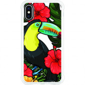 CENTON OTM Phone Case, Tough Edge, Bird of Paradise - For Apple iPhone X Smartphone - Bird of Paradise - Clear OP-SP-Z025A