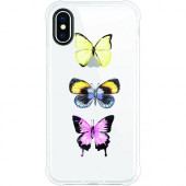 CENTON OTM Phone Case, Tough Edge, Butteryfly Delight - For Apple iPhone X Smartphone - Butteryfly Delight - Yellow OP-SP-Z029C