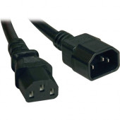 Tripp Lite Computer Power Extension Cord - 13A, 16AWG (IEC-320-C14 to IEC-320-C13) 6-ft. - RoHS Compliance P004-006-13A