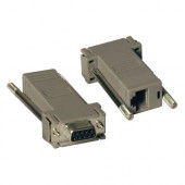 Tripp Lite Null Modem Serial RS232 Modular Adapter Kit 2x DB9F to RJ45F - 2x (DB9F to RJ45F) - RoHS, TAA Compliance P450