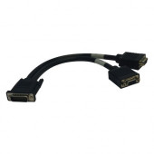 Tripp Lite 1ft DMS-59 to 2x VGA Splitter Cable M/Fx2 - (M to 2xF) 1-ft P574-001