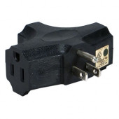 Qvs Power Outlet Splitter - AC Power, AC Power - 125 V AC / 15 A PA-3P