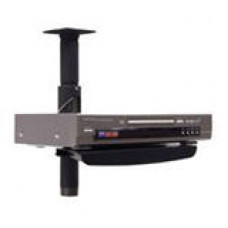 Chief PAC-102B Accessory Shelf - Steel - 20 lb - Black - TAA Compliance PAC102B