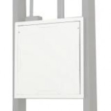 Milestone Av Technologies Chief Large In-Wall Storage Box PAC526FCW - Storage box for audio/video components - white - in-wall mounted - for Fusion MTM3029, MTM3241, Large FUSION Portrait Tilt Wall Mount LTMPU, Thinstall TS525 - TAA Compliance PAC526FCW