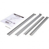 Tripp Lite PDU Rear Support Rail Kit 1U ATS PDUS Mounted 4Post & Enclosures - Silver PDU4PKIT