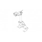 Havis PKG-PSM-140 - Mounting kit (mounting base, pole, base plate, top offset plate, tilt/swivel mount) - Tilt & Swivel - for notebook - car seat bolts - TAA Compliance PKG-PSM-140