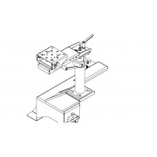 Havis PKG-PSM-186 - Mounting kit (top offset plate, tilt/swivel motion device, vehicle base, heavy duty pole without height adjust handle) - for notebook - TAA Compliance PKG-PSM-186