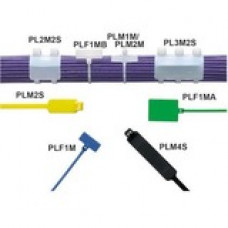 Panduit Cable Tie - Yellow - 500 Pack - 50 lb Loop Tensile - Nylon 6.6 - TAA Compliance PLM4S-D4Y