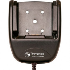 Portsmith Vehicle Charging Cradle for Motorola MC70/75 with Car-Plug adaptor - Docking - Mobile Computer - Charging Capability - Black - TAA Compliance PSVMC75-01