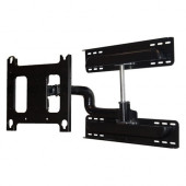 Milestone Av Technologies Chief Reaction Single Swing Arm PWRSKUB - Mounting kit (wall mount, swing arm) - for flat panel - steel - black - wall-mountable - TAA Compliance PWRSKUB