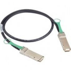 Black Box QSFP+ 40-Gbps Direct Attach Cable (DAC) - 6.56 ft QSFP+ Network Cable for Network Device, Switch, Router, Server - First End: 1 x QSFP+ Male Network - Second End: 1 x QSFP+ Male Network - 40 Gbit/s - Black QSFP-H40G-CU2M-BB