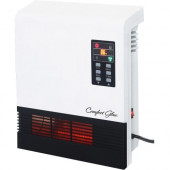 World Marketing Of America Comfort Glow Quartz Wall Mount Comfort Furnace - Quartz - Electric - Electric - 750 W to 1500 W - 2 x Heat Settings - 1000 Sq. ft. Coverage Area - 1500 W - 120 V AC - 12.50 A - Wall Mount - White, Black QWH2100