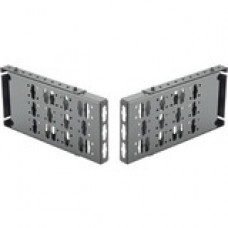 Panduit R2PPDUB Mounting Bracket for Power Distribution Unit - Black - TAA Compliance R2PPDUB