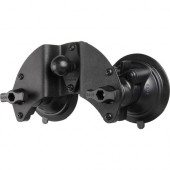 National Products RAM Mounts Twist-Lock Vehicle Mount for Suction Cup - Powder Coated Aluminum - TAA Compliance RAM-B-189B-PIV1U