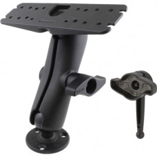 National Products RAM Mounts Marine Mount for Mounting Bracket, GPS, Radio - 6 lb Load Capacity RAM-D-111-KNOB9H