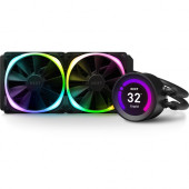 NZXT Kraken Z53 240mm Liquid Cooler with LCD Display - 4.72" Maximum Fan Diameter - 546.9 gal/min Maximum Airflow - 2000 rpm - 36 dB(A) Noise - Liquid Cooler Cooler - 4-pin PWM - Socket LGA-115X, Socket B LGA-1366, Socket R LGA-2011, Socket LGA 2011-