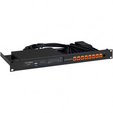 Rackmount.It SW-Rack RM-SW-T10 Rack Shelf - For Networking, Firewall - 1U Rack Height x 19" Rack Width - Rack-mountable - Jet Black - TAA Compliance RM-SW-T10