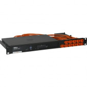 Rackmount.It RM-SW-T6 Rack Shelf - 19" 1U Wide Rack-mountable for Firewall - Jet Black - TAA Compliance RM-SW-T6