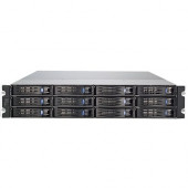 Chenbro RM23212 Rackmount Enclosure - 2U - Rack-mountable - 12 Bays - 650W RM23212ML-650-LP