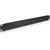 V7 Rack 1U Blank Panel - 10 Pack - Cold Rolled Steel - Black - 1U Rack Height - 10 Pack - 1.8" Height - 19" Width - 0" Depth RMBLANK1U10-1N