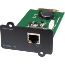 CyberPower RMCARD302TAA OL Series Remote Management Card - SNMP/HTTP/NMS - Mini Slot - 1 x Network (RJ-45) Port(s) - TAA Compliance RMCARD302TAA