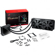 Asus ROG Ryujin 240 Cooling Fan/Radiator/Water Block - 120 mm - 71.6 CFM - 29.7 dB(A) Noise - Liquid Cooler Cooler - 4-pin PWM - Socket B LGA-1366, Socket R LGA-2011, Socket LGA 2011-v3, Socket R4 LGA-2066, Socket AM4, Socket TR4, Socket H3 LGA-1150, Sock