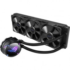 Asus ROG Strix LC II 360 Cooling Fan/Radiator/Water Block - 4.72" Maximum Fan Diameter - 605.5 gal/min Maximum Airflow - 2500 rpm - 37.6 dB(A) Noise - Liquid Cooler Cooler - Socket H3 LGA-1150, Socket H4 LGA-1151, Socket H2 LGA-1155, Socket H LGA-115