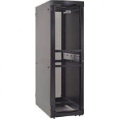 Eaton RS Rack Cabinet - For Server, LAN Switch, Patch Panel, PDU, UPS - 42U Rack Height - Black - Metal - 2000 lb Dynamic/Rolling Weight Capacity - 3000 lb Static/Stationary Weight Capacity - TAA Compliance RSVNS4260B