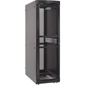 Eaton RS RSVNS4561B Rack Cabinet - For Server, LAN Switch, Patch Panel - 45U Rack Height - Black - 2000 lb Dynamic/Rolling Weight Capacity - 3000 lb Static/Stationary Weight Capacity - TAA Compliance RSVNS4561B