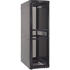 Eaton RSVNS5260B Rack Cabinet - For Server, Patch Panel, LAN Switch, PDU - 52U Rack Height - Black - Metal - 2000 lb Dynamic/Rolling Weight Capacity - 3000 lb Static/Stationary Weight Capacity - TAA Compliant - TAA Compliance RSVNS5260B