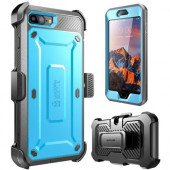 I-Blason Unicorn Beetle Pro Carrying Case (Holster) Apple iPhone 8 Smartphone - Blue - Shock Absorbing - Polycarbonate - Holster, Belt Clip S-IPH8PUBPRBEGY