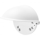 Hanwha Weather Cap (White) - Wall Mountable - Outdoor - Weather Proof - Aluminum - White SBV-120WCW