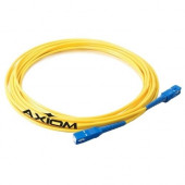 Axiom LC/LC Singlemode Simplex OS2 9/125 Fiber Optic Cable 10m - Fiber Optic for Network Device - 49.21 ft - 1 x LC Male Network - 1 x LC Male Network LCLCSS9Y-10M-AX