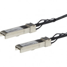 Startech.Com 0.5m 10G SFP+ to SFP+ Direct Attach Cable for Cisco SFP-H10GB-CU0-5M 10GbE SFP+ Copper DAC 10Gbps Passive Twinax - 100% Cisco SFP-H10GB-CU0-5M Compatible 0.5m 10G direct attach cable - 10 Gbps Passive Twinax Copper Low Power 2x SFP+ Pluggable