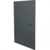 Middle Atlantic Products Side Panel - Steel - Black - 26" Depth SP-5-21-26