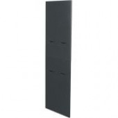 Middle Atlantic Products Keylocked Side Panels, Pair - Steel - Black - 38U Rack Height - 24" Depth SPN-R4-3824