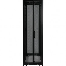 Tripp Lite SR42UBDP48 42U Server Rack - For Server, LAN Switch, Patch Panel - 42U Rack Height48" Rack Depth - Floor Standing - Black Powder Coat - Steel - 2250.92 lb Dynamic/Rolling Weight Capacity - 3000.49 lb Static/Stationary Weight Capacity SR42U