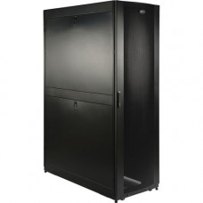 Tripp Lite 45U Rack Enclosure Server Cabinet 48" Depth w/ Doors & Sides - 45U Rack Height x 19" Rack Width - Black - 2250 lb Dynamic/Rolling Weight Capacity - 3000 lb Static/Stationary Weight Capacity - RoHS Compliance SR45UBDP