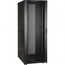 Tripp Lite 48U Rack Enclosure Server Cabinet 30" Wide w/ Doors & Sides - 48U Rack Height x 19" Rack Width - Black - 2250 lb Dynamic/Rolling Weight Capacity - 3000 lb Static/Stationary Weight Capacity - RoHS Compliance SR48UBWD