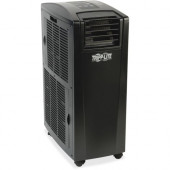 Tripp Lite Portable Cooling Unit / Air Conditioner 12K BTU 3.4kW 120V 60Hz - 1 Pack - 247 CFM - 21.5 mL/min - Portable - Black - IT, Industrial - 12660.7 kJ - 3500 W - Black - 120 V AC - 1400 W - RoHS, TAA Compliance SRCOOL12K