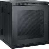 Tripp Lite 12U Wall Mount Rack Enclosure Server Cabinet Hinged Doors/Sides - 19" 12U , Wall Mounted - TAA Compliance SRW12US