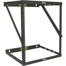 Tripp Lite 12U Wall Mount Open Frame Rack Cabinet Wallmount Heavy Duty - 12U Rack Height x 19" Rack Width x 18" Rack Depth - Wall Mountable - Black Powder Coat - 550 lb Static/Stationary Weight Capacity - RoHS, TAA Compliance SRWO12UHD