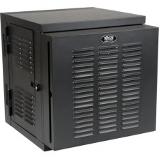 Tripp Lite SmartRack SRWX12USNEMA Rack Cabinet - For LAN Switch, Patch Panel - 12U Rack Height x 19" Rack Width x 20.50" Rack Depth - Wall Mountable - Black Powder Coat - Steel - 200 lb Maximum Weight Capacity - 200 lb Static/Stationary Weight C