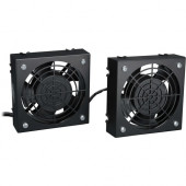 Tripp Lite Wallmount Rack Enclosure Cooling Roof Fan Kit 230V C14 3ft Cord - 210 CFM - 50 dB Noise SRXFANWM