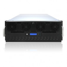 Sans Digital AccuSTOR AS480X6S Drive Enclosure - 6Gb/s SAS Host Interface - 4U Rack-mountable - 80 x HDD Supported - 80 x SSD Supported - 80 x 2.5"/3.5" Bay - Ethernet ST-SAN-AS480X6S