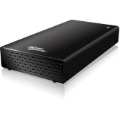 Sans Digital TowerSTOR TS1UT+B Drive Enclosure - eSATA, USB 3.0 Host Interface External - Black - 1 x 3.5" Bay ST-SAN-TS1UT+B