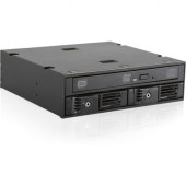 iStarUSA T-5K225T-SA Drive Enclosure Internal - Black - 3 x Total Bay - 1 x 5.25" Bay - 2 x 2.5" Bay - Serial ATA/600 - Serial ATA/600 - Steel, SECC - 5.25" T-5K225T-SA